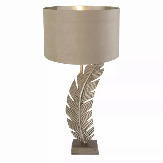searchlight table lamps Lux & Belle BASE ONLY Leaf Table Lamp - Antique Silver Metal - searchlight table lamps Lux & Belle BASE ONLY Leaf Table Lamp - Antique Silver Metal