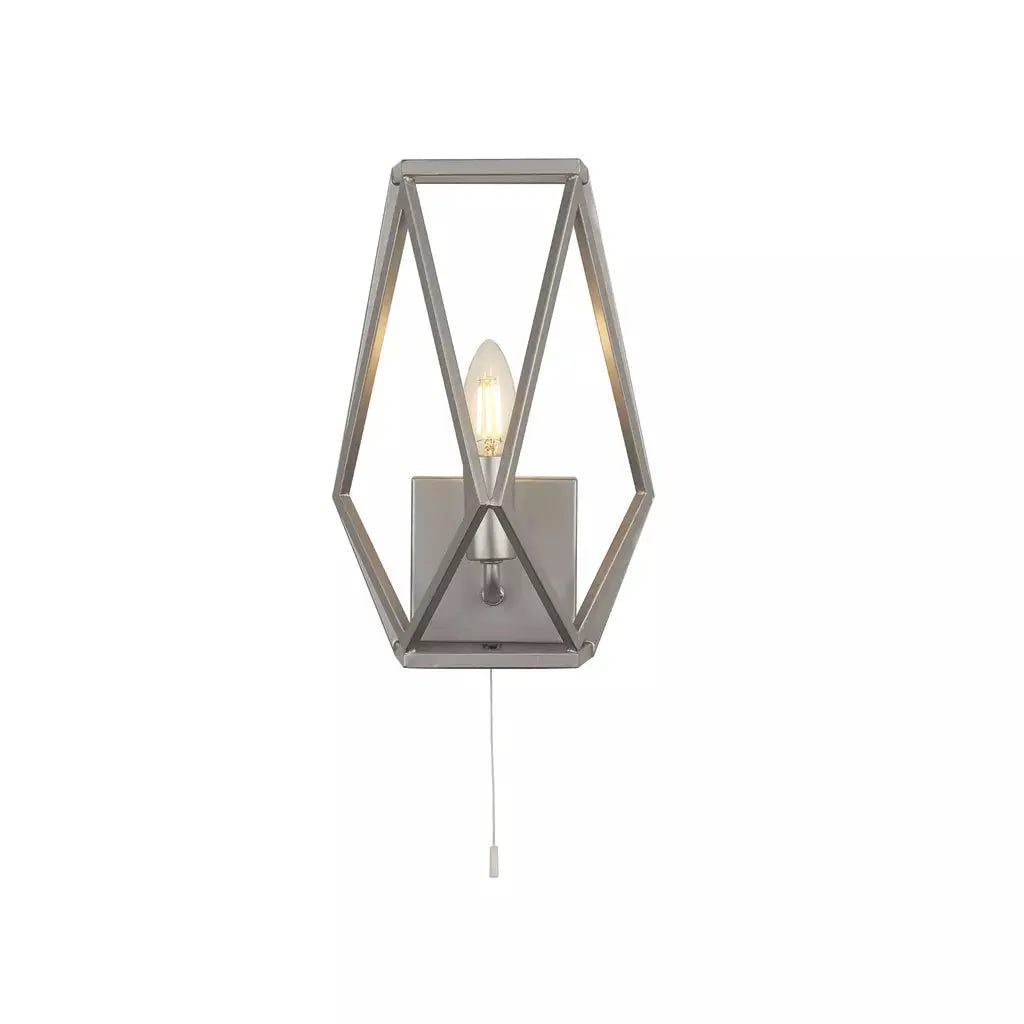 searchlight wall lights Chassis Wall Light - Satin Silver Metal - searchlight wall lights Chassis Wall Light - Satin Silver Metal