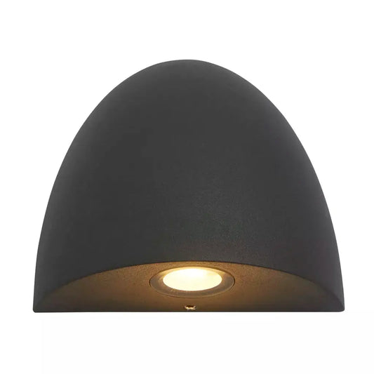 outdoor walllights x Sentinel Outdoor Wall Light - Black Aluminium & Glass - outdoor walllights x Sentinel Outdoor Wall Light - Black Aluminium & Glass