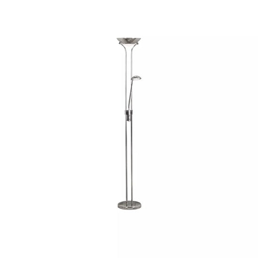 Searchlight Table Lamps Mother & Child Floor Lamp - Chrome Metal & Glass - Floor Lamps Searchlight Table Lamps Mother & Child Floor Lamp - Chrome Metal & Glass Floor Lamps