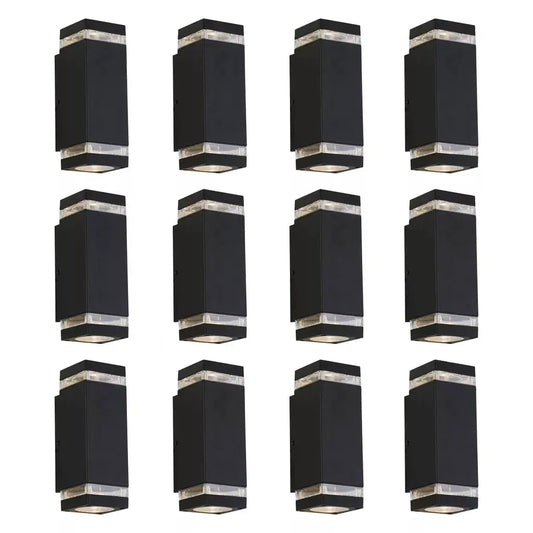 outdoor walllights Pack of 12 - 61101BK Houston Outdoor Wall Light Black - outdoor walllights Pack of 12 - 61101BK Houston Outdoor Wall Light Black