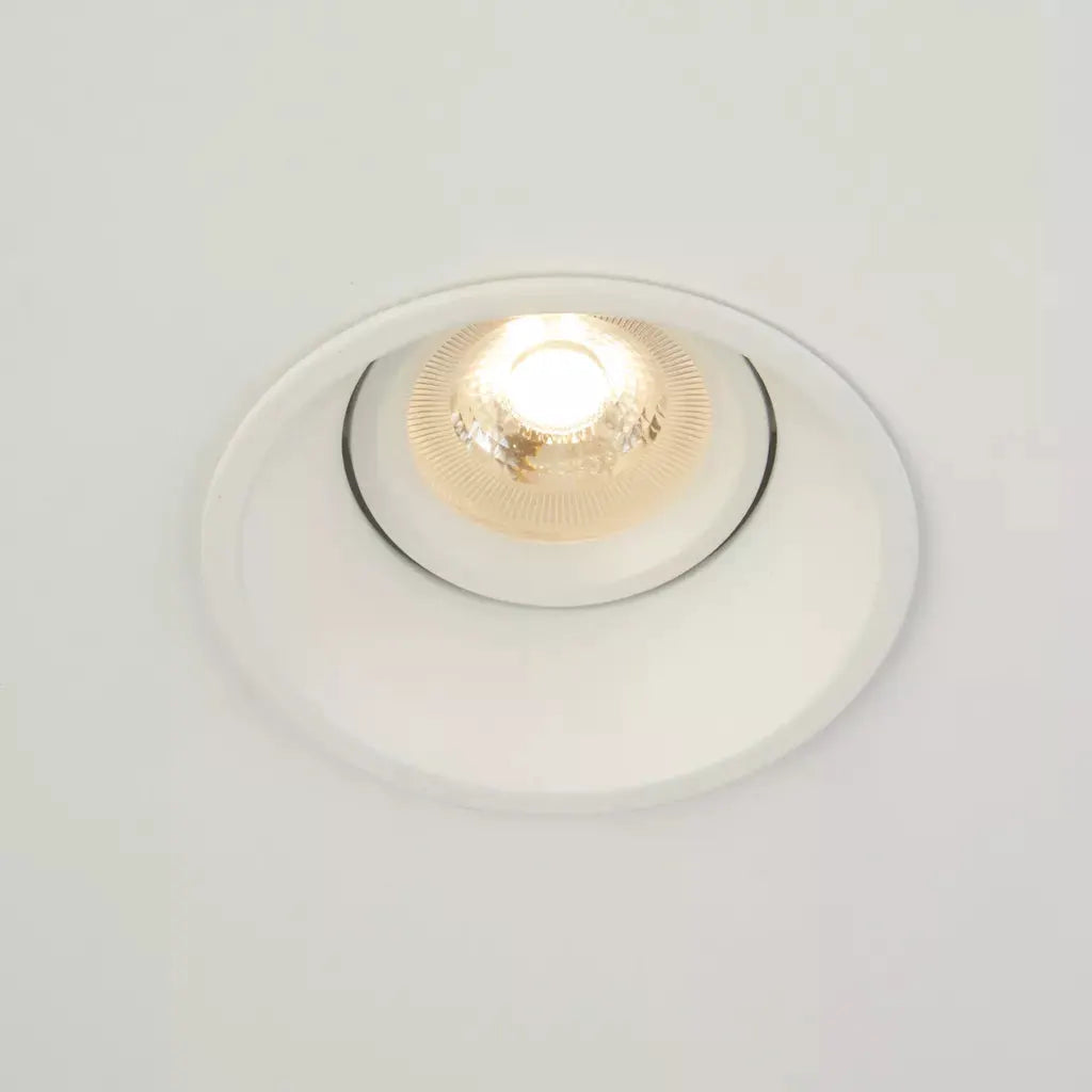 Searchlight Downlights Slim Trim Adjustable, GU10, White - Searchlight Downlights Slim Trim Adjustable, GU10, White