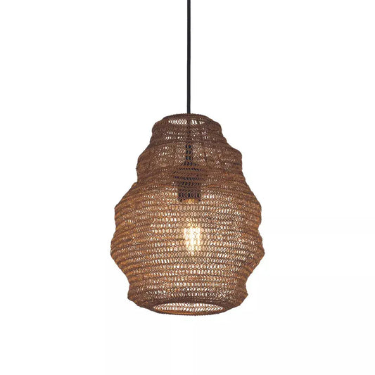 Searchlight Pendant Lights Lux & Belle Small Collapsible Mesh Shade - Matt Gold - Searchlight Pendant Lights Lux & Belle Small Collapsible Mesh Shade - Matt Gold