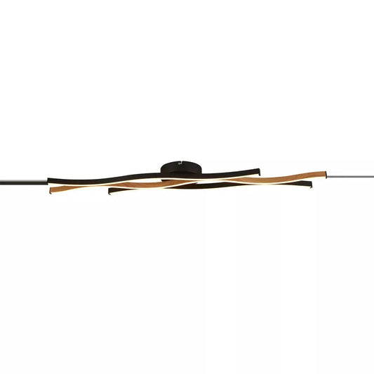 searchlight ceiling lights Bloom Flush - Black Metal & Wood Effect - Ceiling Lights searchlight ceiling lights Bloom Flush - Black Metal & Wood Effect Ceiling Lights