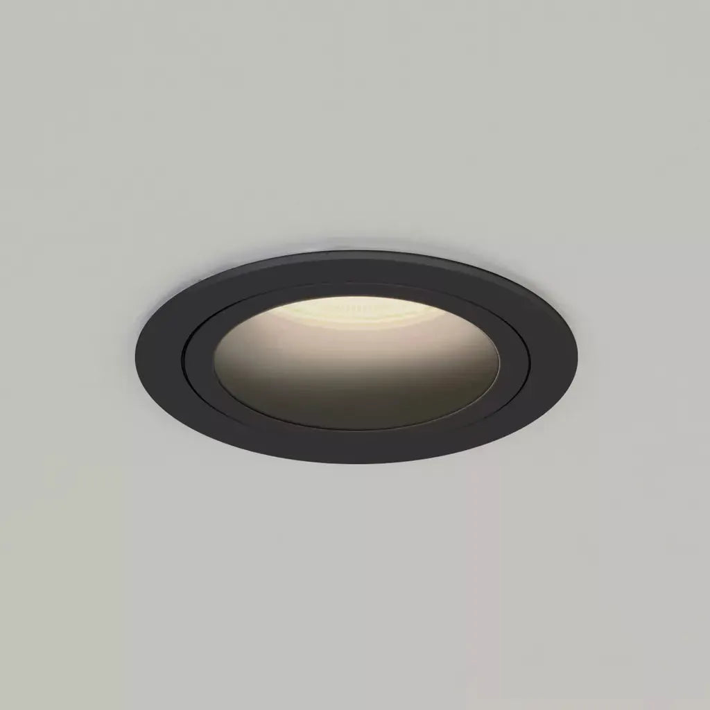 Searchlight Downlights Zelda Round IP65 FR, GU10, Black - Searchlight Downlights Zelda Round IP65 FR, GU10, Black