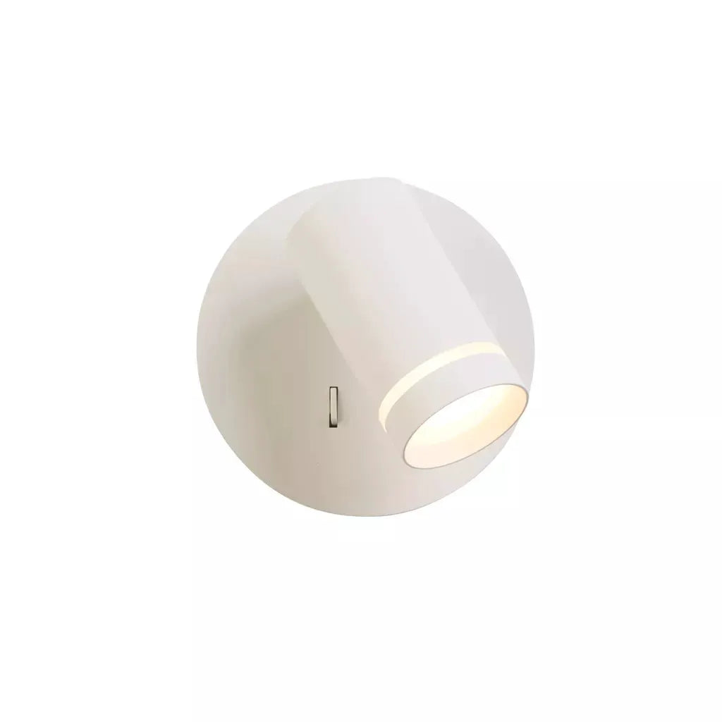 searchlight wall lights Laser Reader, GU10 & LED, Sand White - searchlight wall lights Laser Reader, GU10 & LED, Sand White