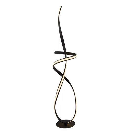 Searchlight Table Lamps Lux & Belle LED Floor Lamp - Sand Black Metal - Floor Lamps Searchlight Table Lamps Lux & Belle LED Floor Lamp - Sand Black Metal Floor Lamps