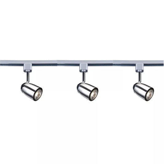 searchlight spots Track & Spot Pack- 3 Silver Heads, 1m Track, 2 Way Connector - searchlight spots Track & Spot Pack- 3 Silver Heads, 1m Track, 2 Way Connector