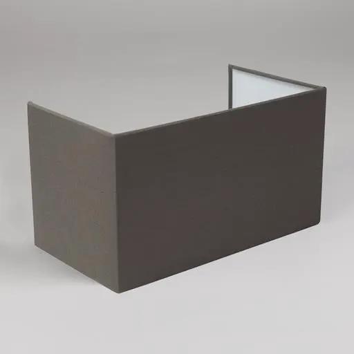 searchlight shades Open Square Shade, Grey Seal - searchlight shades Open Square Shade, Grey Seal