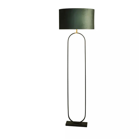 Searchlight Table Lamps Modish Floor Lamp Black Metal with Green Shade - Floor Lamps Searchlight Table Lamps Modish Floor Lamp Black Metal with Green Shade Floor Lamps