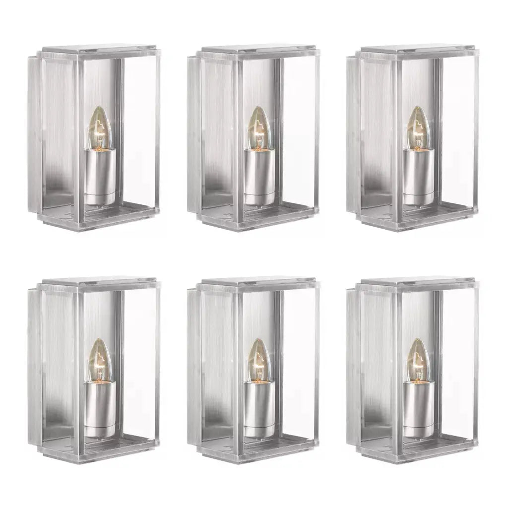 outdoor walllights Promo Pack of 6 - 8204SS - outdoor walllights Promo Pack of 6 - 8204SS