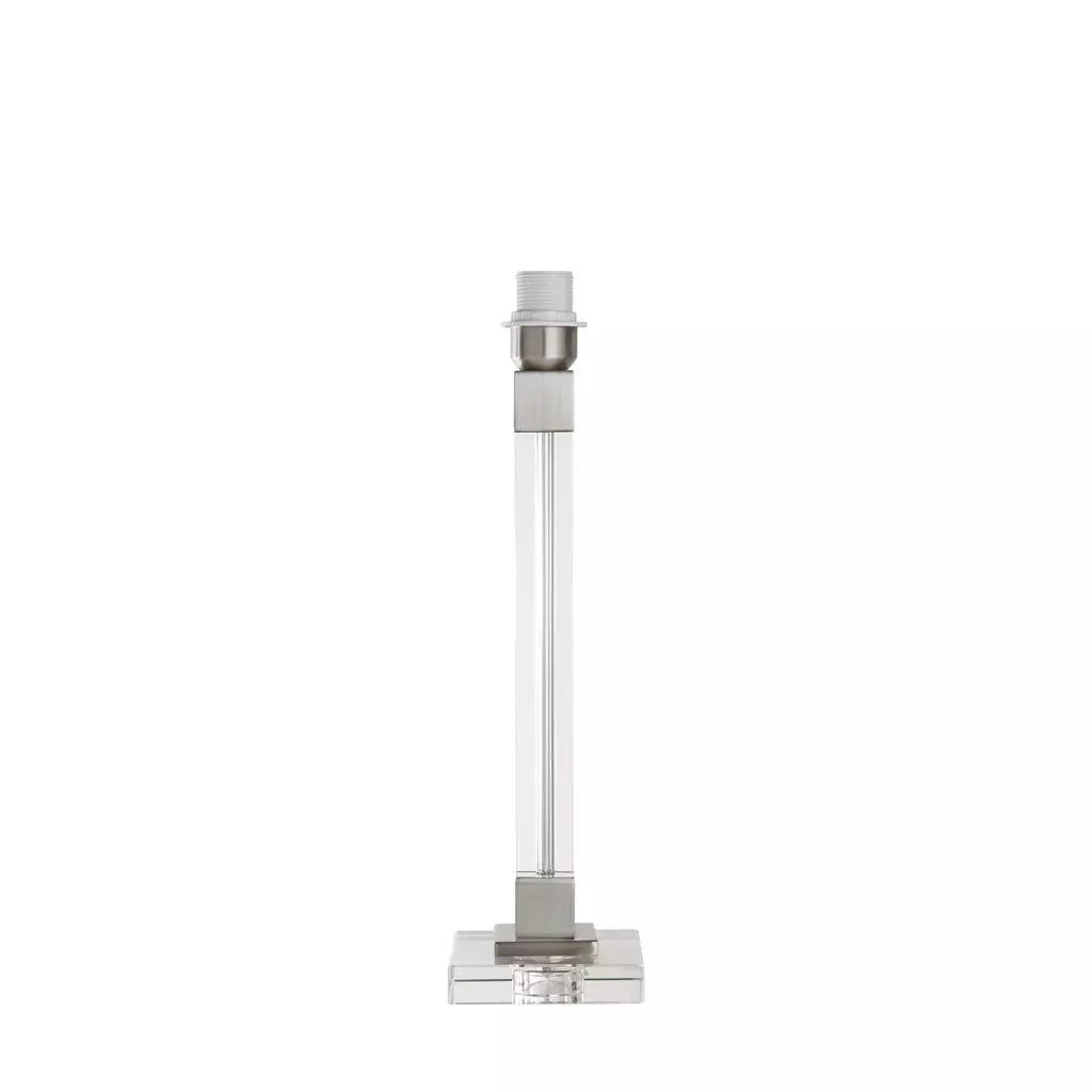 searchlight table lamps Base Only Scarborough Table Lamp, Satin Nickel Metal&Crystal - searchlight table lamps Base Only Scarborough Table Lamp, Satin Nickel Metal&Crystal