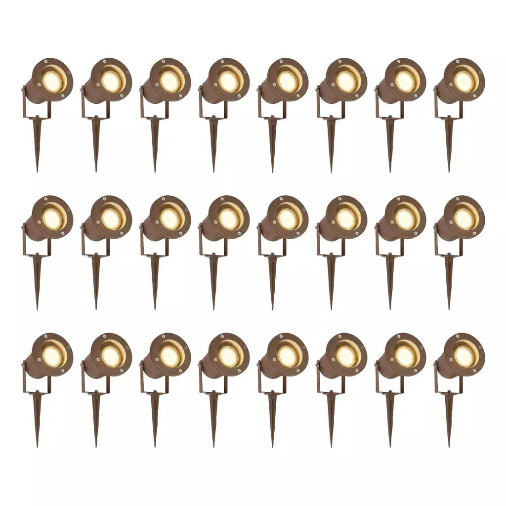 searchlight Outdoor Spike Lights Promo Pack of 24-5001RUS-LED - searchlight Outdoor Spike Lights Promo Pack of 24-5001RUS-LED