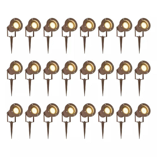 searchlight Outdoor Spike Lights Promo Pack of 24-5001RUS-LED - searchlight Outdoor Spike Lights Promo Pack of 24-5001RUS-LED