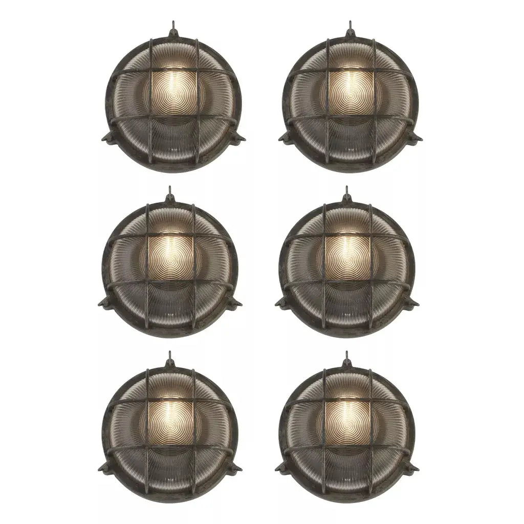 outdoor walllights Promo Pack of 6 -61401BS - outdoor walllights Promo Pack of 6 -61401BS