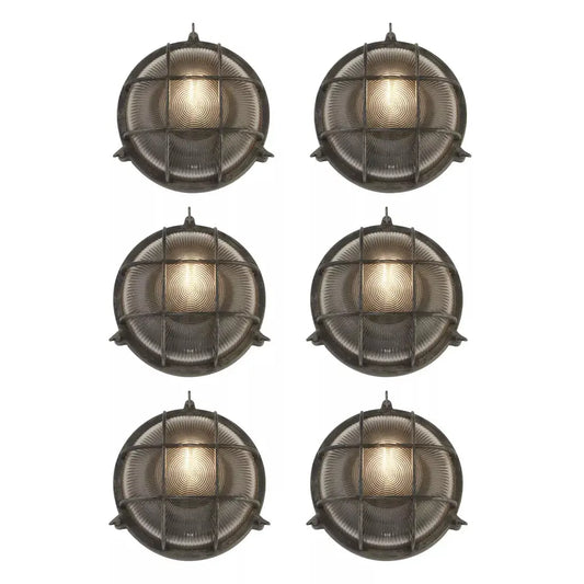 outdoor walllights Promo Pack of 6 -61401BS - outdoor walllights Promo Pack of 6 -61401BS