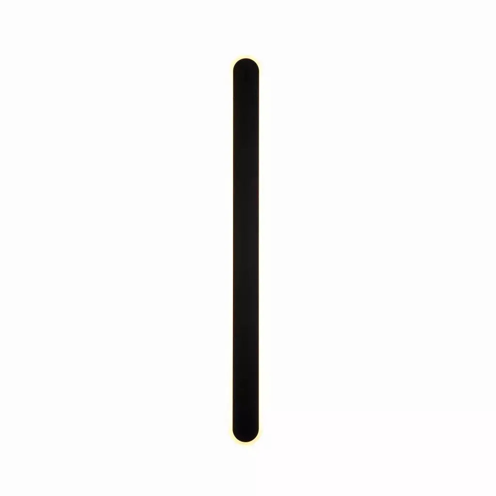 outdoor walllights Bordo Oval LED Outdoor Wall Light, Length 900mm, Black - outdoor walllights Bordo Oval LED Outdoor Wall Light, Length 900mm, Black
