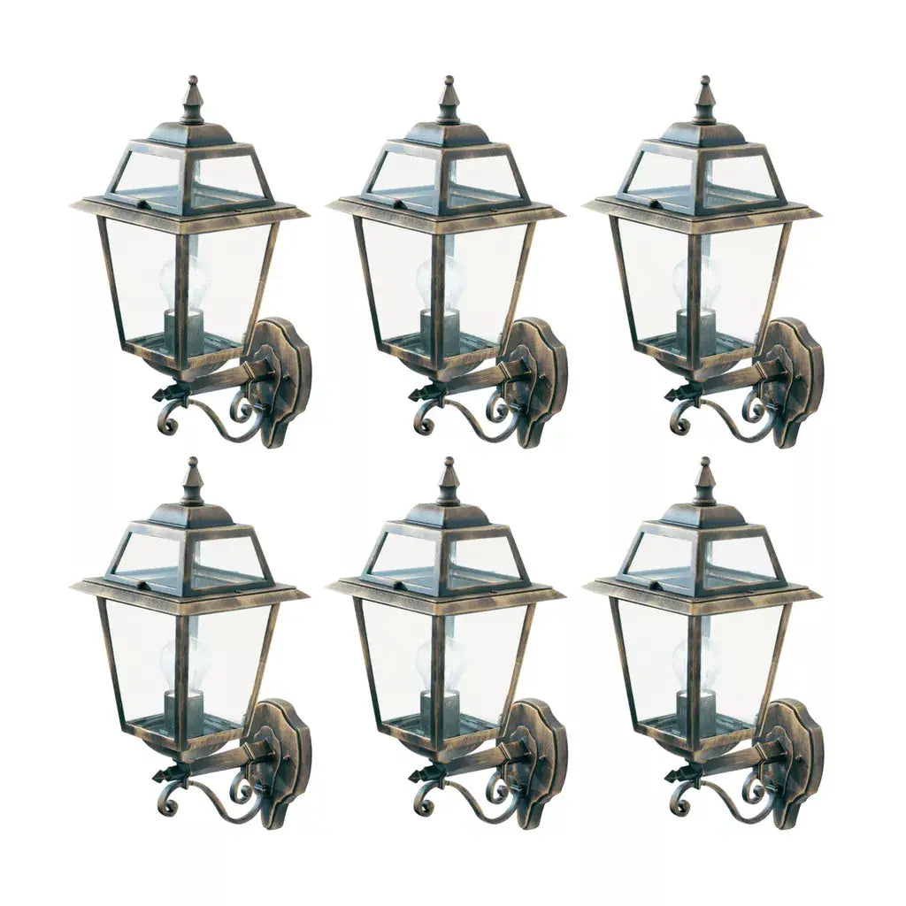 outdoor walllights Promo Pack of 6 - 1521 - outdoor walllights Promo Pack of 6 - 1521