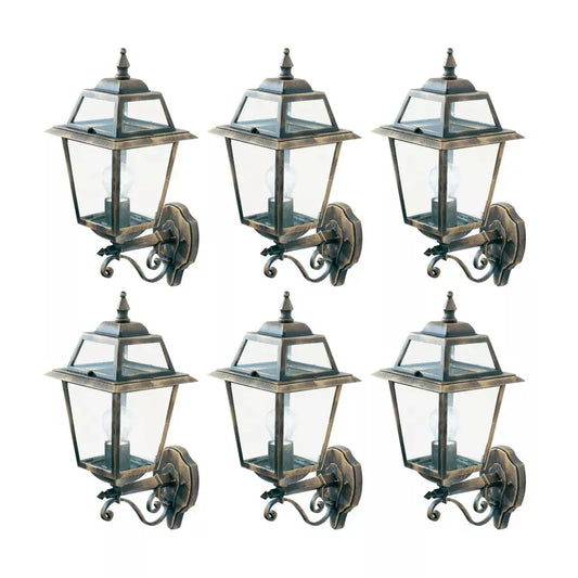 outdoor walllights Promo Pack of 6 - 1521 - outdoor walllights Promo Pack of 6 - 1521