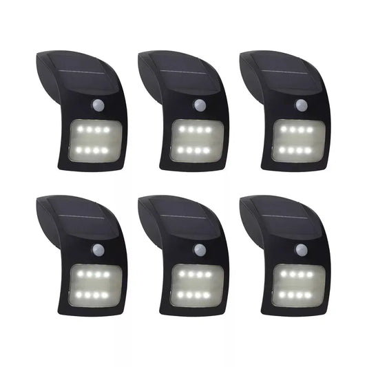 Outdoor Solar Promo Pack of 6 - 67420BK-PIR - Outdoor Solar Promo Pack of 6 - 67420BK-PIR