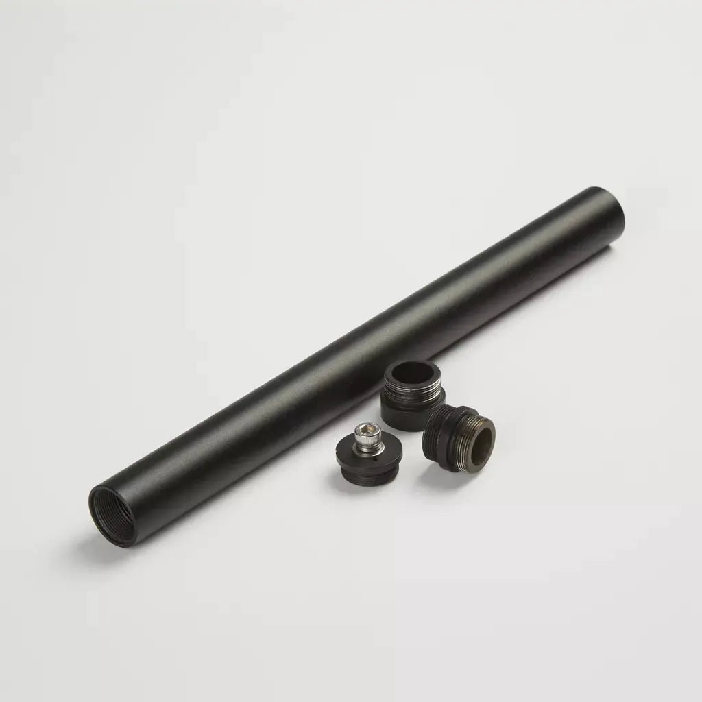 searchlight Outdoor Spike Lights 300mm Pole Set To Suit Farringdon, Black - searchlight Outdoor Spike Lights 300mm Pole Set To Suit Farringdon, Black