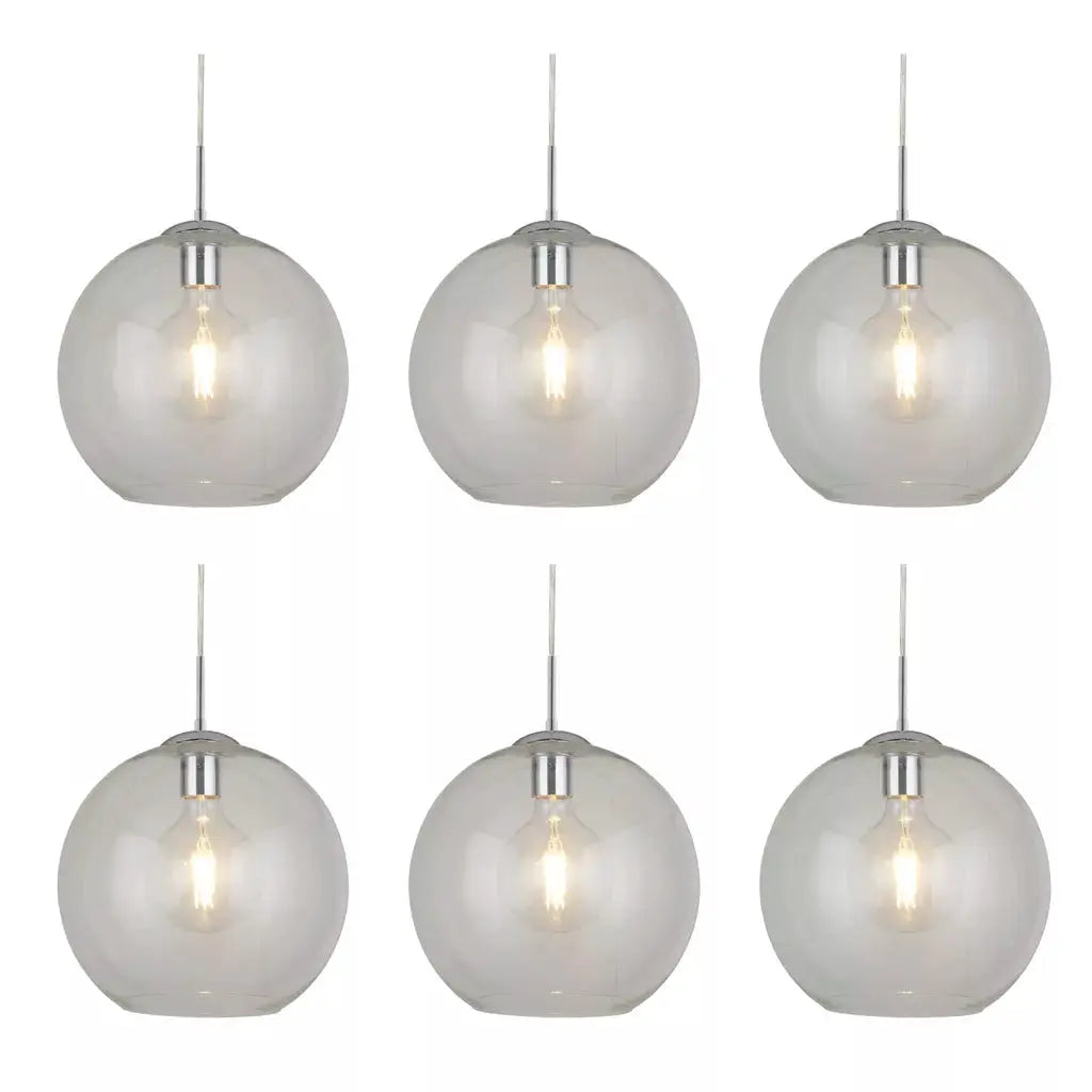 Searchlight Pendant Lights Promo Pack of 6 - 1621CL - Searchlight Pendant Lights Promo Pack of 6 - 1621CL
