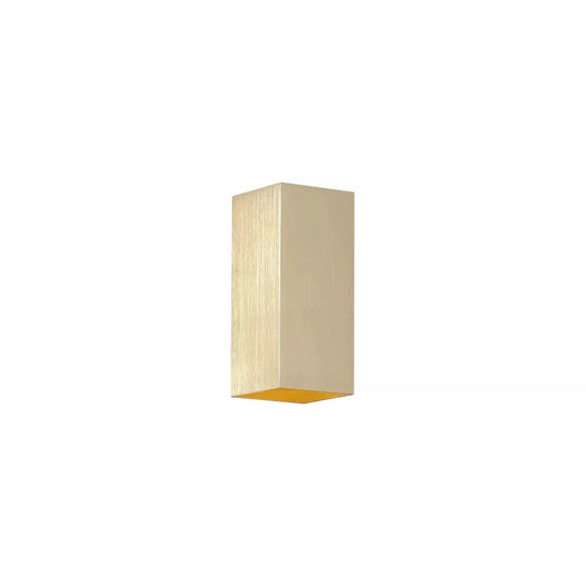 searchlight wall lights Don Square Up&Down Wall Light, GU10, Gold - searchlight wall lights Don Square Up&Down Wall Light, GU10, Gold