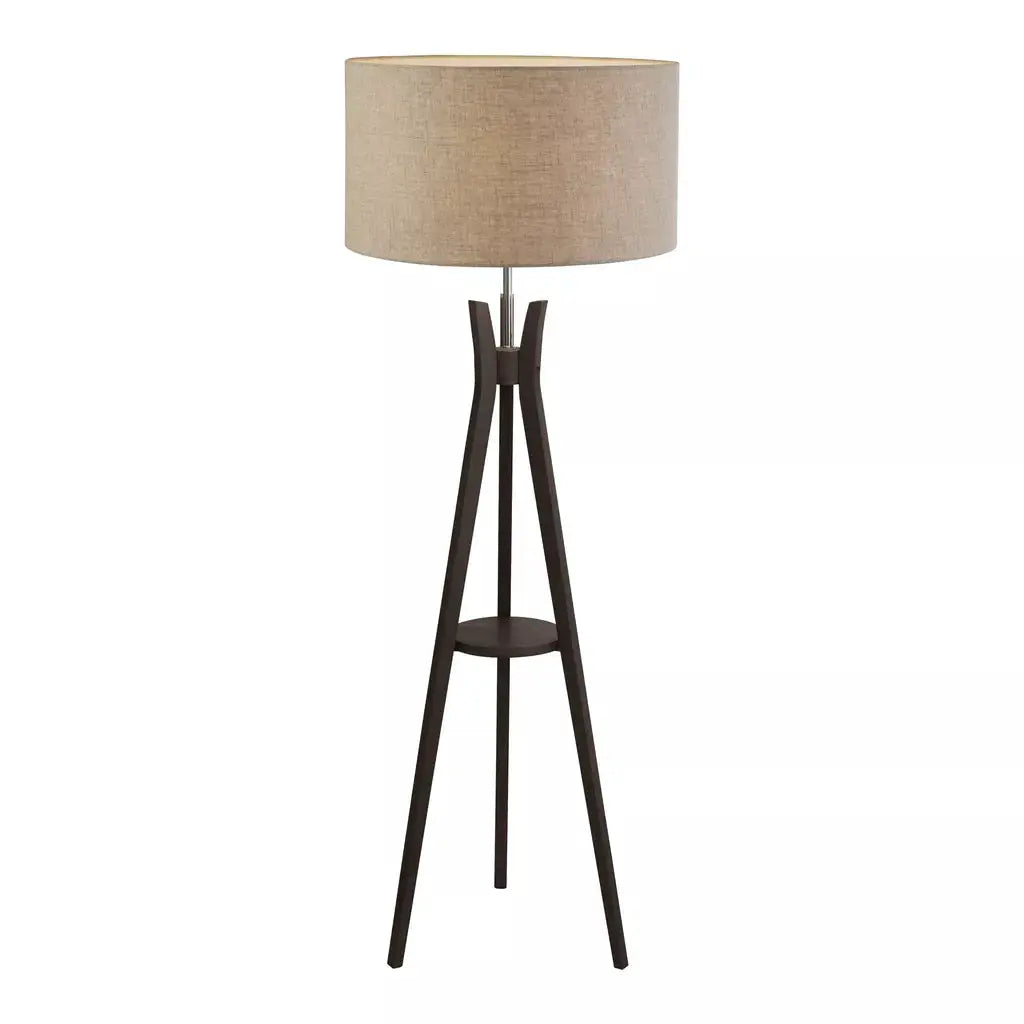 Searchlight Table Lamps Lux & Belle Tripod Floor Lamp - Wood & Hessian - Floor Lamps Searchlight Table Lamps Lux & Belle Tripod Floor Lamp - Wood & Hessian Floor Lamps