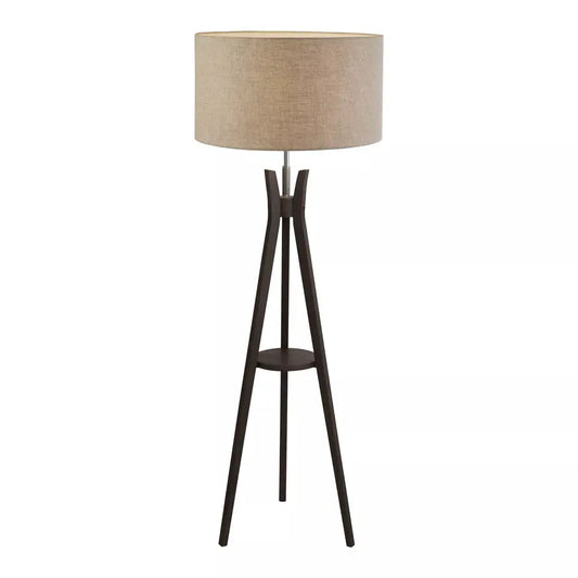 Searchlight Table Lamps Lux & Belle Tripod Floor Lamp - Wood & Hessian - Floor Lamps Searchlight Table Lamps Lux & Belle Tripod Floor Lamp - Wood & Hessian Floor Lamps