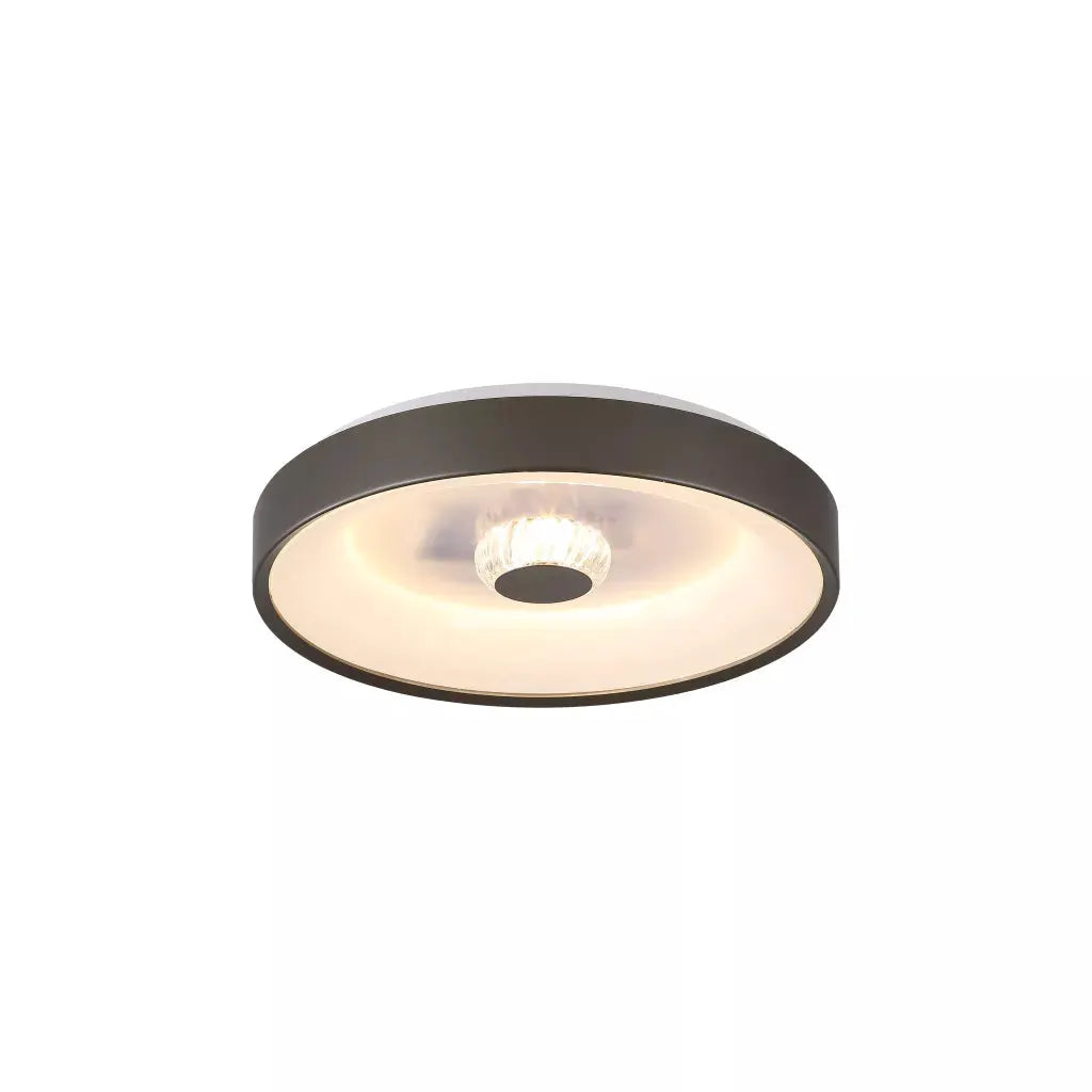 Polka LED Flush Ceiling Light, Latte
