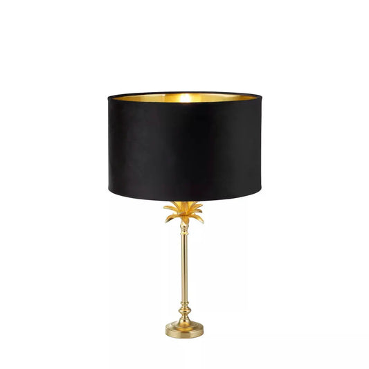 searchlight table lamps Base Only - Palm Table Lamp - Satin Brass & Black Metal - searchlight table lamps Base Only - Palm Table Lamp - Satin Brass & Black Metal