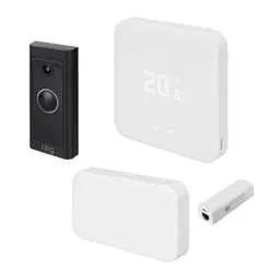 doorbell Tado / Ring Wireless Thermostat Starter Kit and Video Doorbell Wired - Doorbell doorbell Tado / Ring Wireless Thermostat Starter Kit and Video Doorbell Wired Doorbell