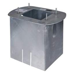 Electrical Lighting Rolec EV Quantum Bollard Galvanised Ground Mounting Base - Electrical Lighting Rolec EV Quantum Bollard Galvanised Ground Mounting Base