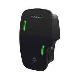 Electrical Lighting Rolec EV Zura Smart EV Charger 7.4kW 2 x Type 2 Sockets Black - Electrical Lighting Rolec EV Zura Smart EV Charger 7.4kW 2 x Type 2 Sockets Black