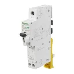 Electrical Lighting Schneider Acti9 6A 1P+Ns 1 Module C Curve 10kA 30mA Type A PoN RCBO - Electrical Lighting Schneider Acti9 6A 1P+Ns 1 Module C Curve 10kA 30mA Type A PoN RCBO
