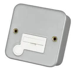 pvc back boxes Scolmore Click Essentials 3A Unswitched Fused Spur with Flex Outlet Metal Clad - pvc back boxes Scolmore Click Essentials 3A Unswitched Fused Spur with Flex Outlet Metal Clad