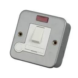 pvc back boxes Scolmore Click Essentials 13A DP Switched Fused Spur with Neon and Flex Outlet Metal Clad - pvc back boxes Scolmore Click Essentials 13A DP Switched Fused Spur with Neon and Flex Outlet Metal Clad