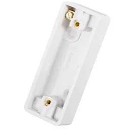 PATRESS BOX Scolmore Click Mode 1 Gang Architrave Pattress Back Box White - PATRESS BOX Scolmore Click Mode 1 Gang Architrave Pattress Back Box White