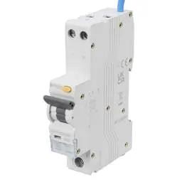 Electrical Lighting Scolmore Click Elucian 20A 1P+SN 1 Module Bidirectional B Curve 6kA 30mA Type A RCBO - Electrical Lighting Scolmore Click Elucian 20A 1P+SN 1 Module Bidirectional B Curve 6kA 30mA Type A RCBO