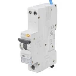 Electrical Lighting Scolmore Click Elucian 6A 1P+SN 1 Module Bidirectional B Curve 6kA 30mA Type A RCBO - Electrical Lighting Scolmore Click Elucian 6A 1P+SN 1 Module Bidirectional B Curve 6kA 30mA Type A RCBO