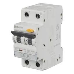 Electrical Lighting Scolmore Click Elucian 50A Double Pole 2 Module C Curve True 6kA 30mA Type A RCBO - Electrical Lighting Scolmore Click Elucian 50A Double Pole 2 Module C Curve True 6kA 30mA Type A RCBO