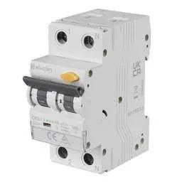 Electrical Lighting Scolmore Click Elucian 63A Double Pole 2 Module C Curve True 6kA 30mA Type A RCBO - Electrical Lighting Scolmore Click Elucian 63A Double Pole 2 Module C Curve True 6kA 30mA Type A RCBO
