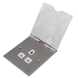floor sockets Scolmore Click 13A 1 Gang Floor Socket Outlet Stainless Steel - floor sockets Scolmore Click 13A 1 Gang Floor Socket Outlet Stainless Steel