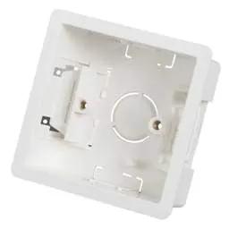 DRYLINING Scolmore Click Essentials 1 Gang Dry Lining Box 35mm - DRYLINING Scolmore Click Essentials 1 Gang Dry Lining Box 35mm