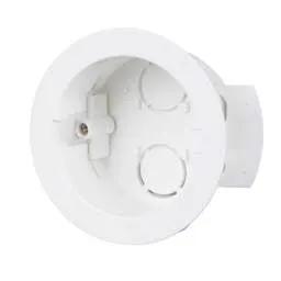 DRYLINING Scolmore Click Essentials 1 Gang Round Dry Lining Box - DRYLINING Scolmore Click Essentials 1 Gang Round Dry Lining Box