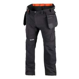 workwear Scruffs 38W 32L Tech Holster Trousers Black - Workwear workwear Scruffs 38W 32L Tech Holster Trousers Black Workwear