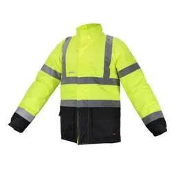 high vis Scruffs Small High Visibility Waterproof Jacket Yellow / Navy - Clothing Safety Vest Clothing high vis Scruffs Small High Visibility Waterproof Jacket Yellow / Navy Safety Vest