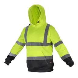 high vis Scruffs Large Hi Vis Hoodie Yellow / Navy - Clothing Safety Vest Clothing high vis Scruffs Large Hi Vis Hoodie Yellow / Navy Safety Vest