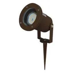 garden spike lights Searchlight Spikey Cast Aluminium Spike LED Light Rust Brown - Spikey garden spike lights Searchlight Spikey Cast Aluminium Spike LED Light Rust Brown Spikey