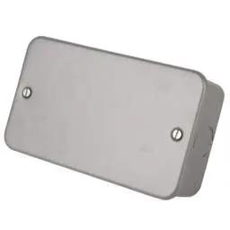 pvc back boxes LGA Selectric 2 Gang Blank Plate Metal Clad - pvc back boxes LGA Selectric 2 Gang Blank Plate Metal Clad